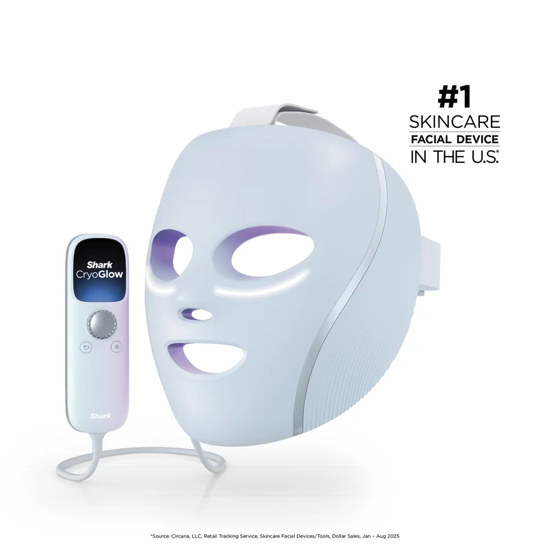 Shark CryoGlow LED light therapy device